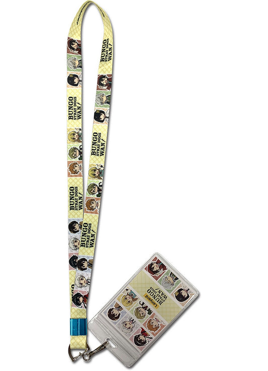 Bungo Stray Dogs Wan! - Group Yellow Lanyard