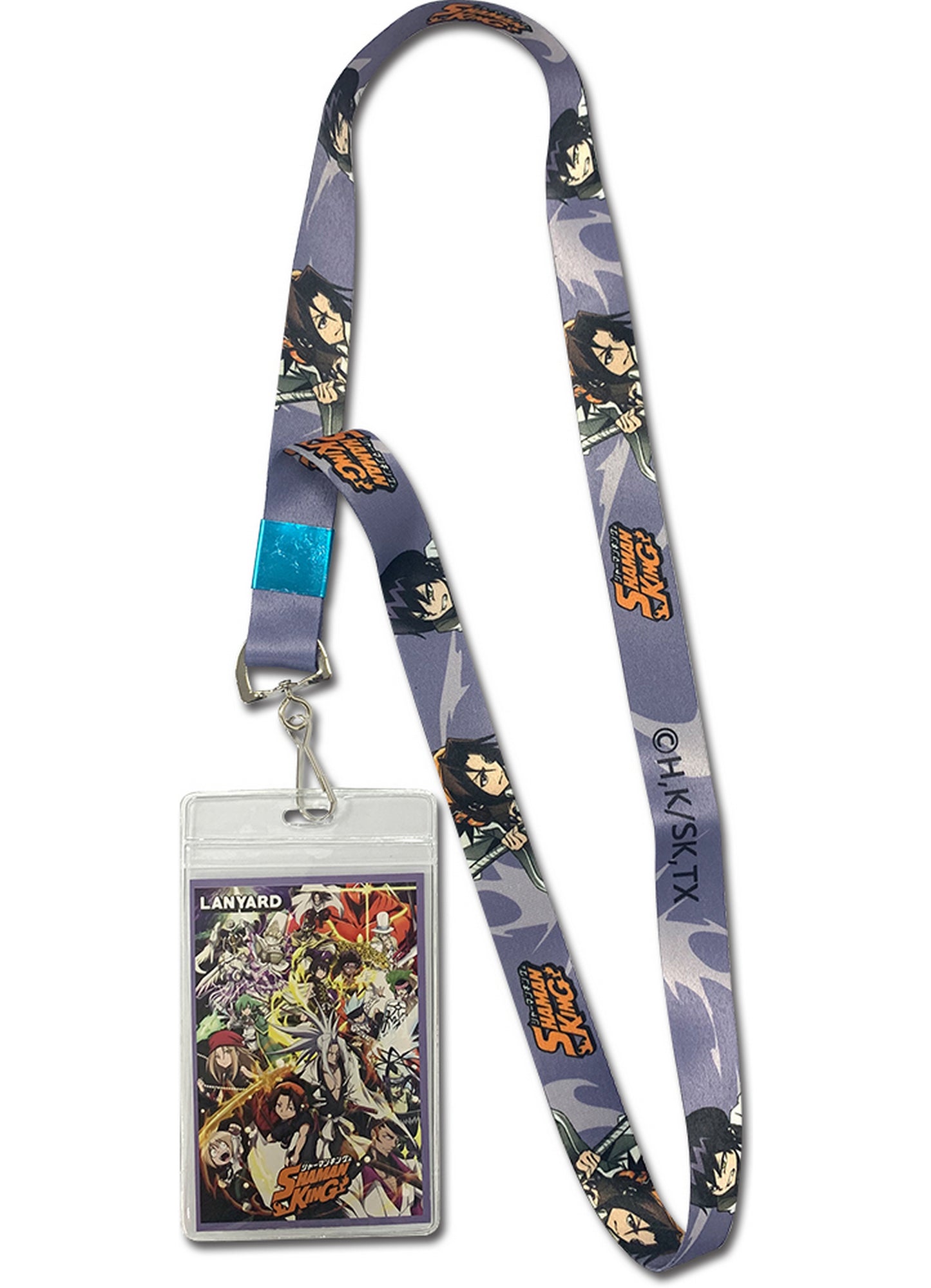 Shaman King - Asakura Yoh And Tao Ren Purple Lanyard
