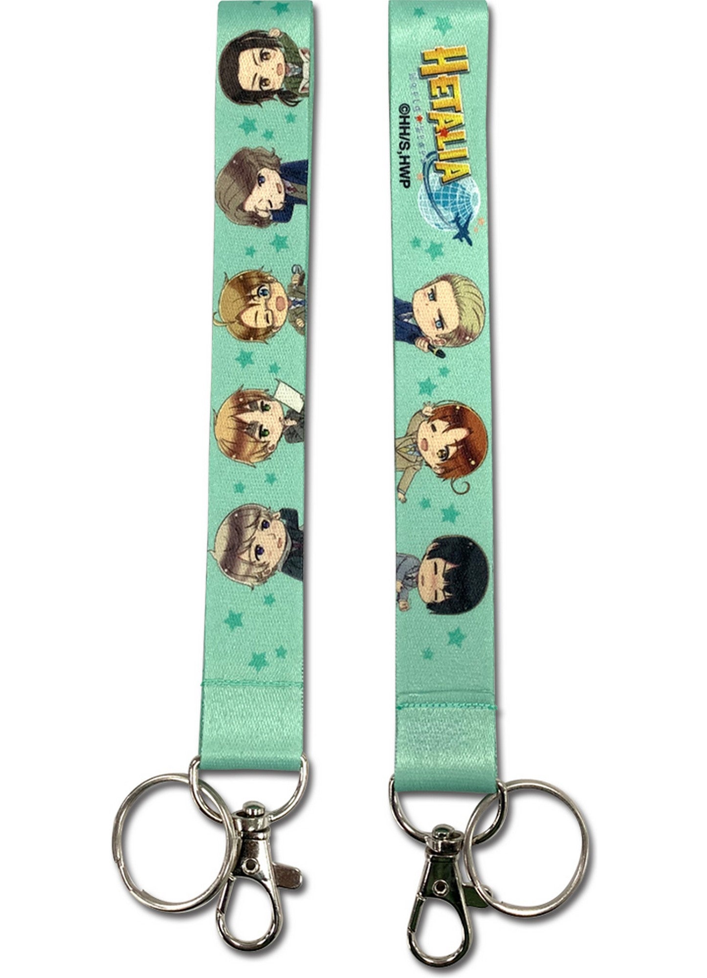 Hetalia S7 - SD Character Wristband Lanyard