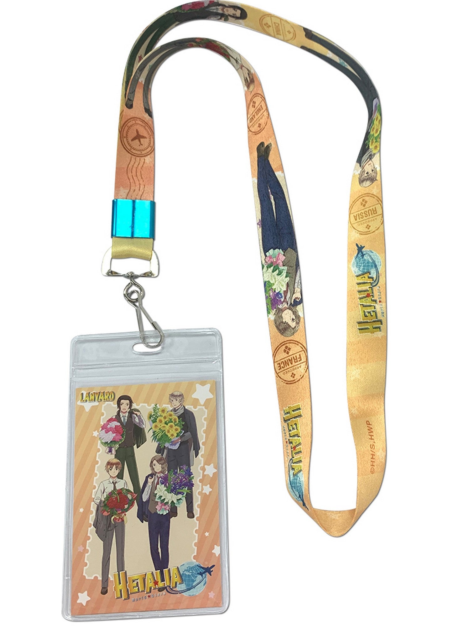 Hetalia Season 7 - Character Group 02 Lanyard