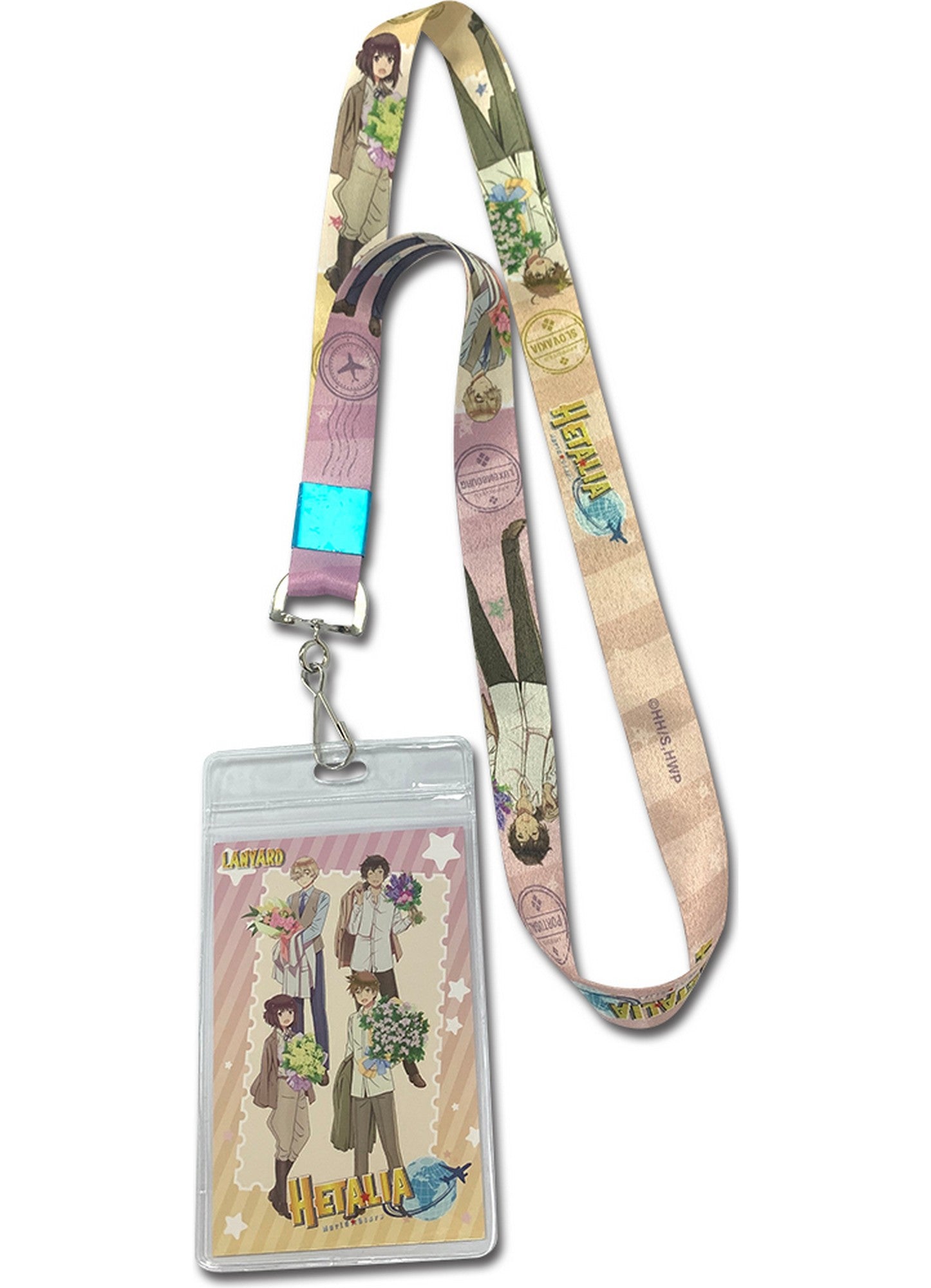Hetalia Season 7 - Character Group 03 Lanyard