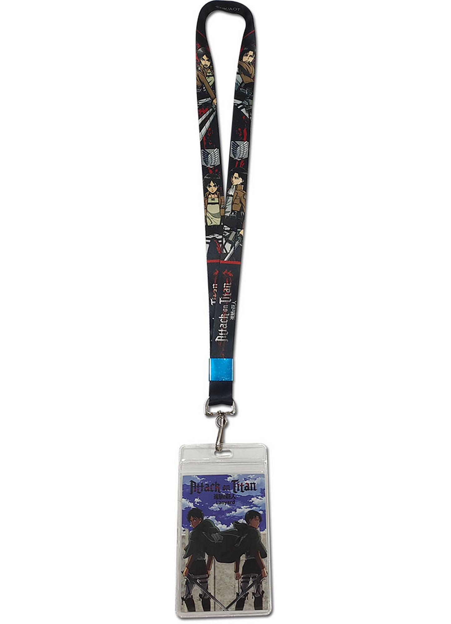 Attack On Titan - Levi Ackerman & Eren Yeager Lanyard