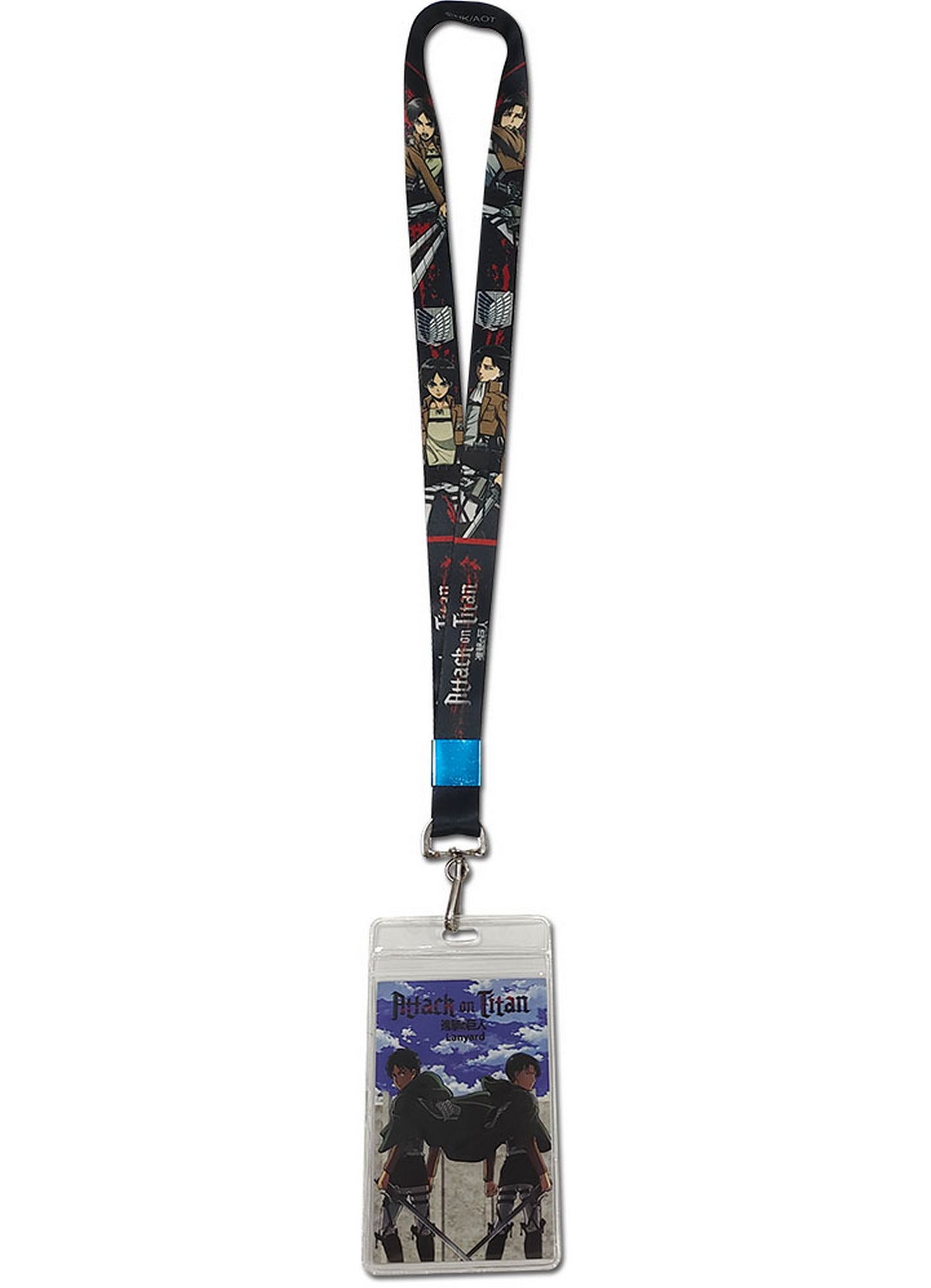 Attack On Titan - Levi Ackerman & Eren Yeager Lanyard