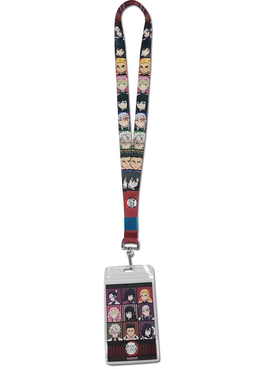Demon Slayer - Nine Pillars Color Lanyard