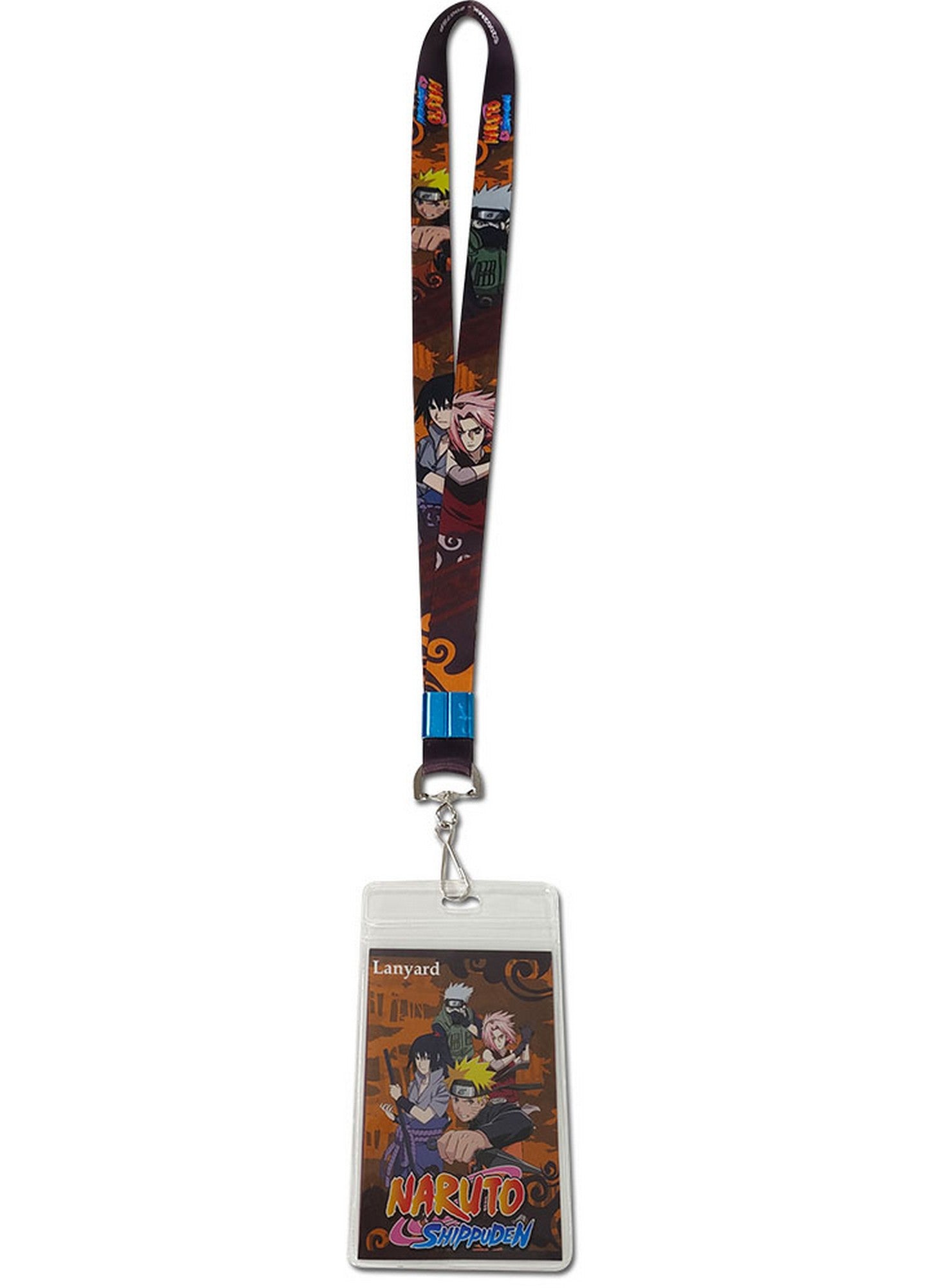 Naruto Shippuden - Character Group Forest Backround Lanyard