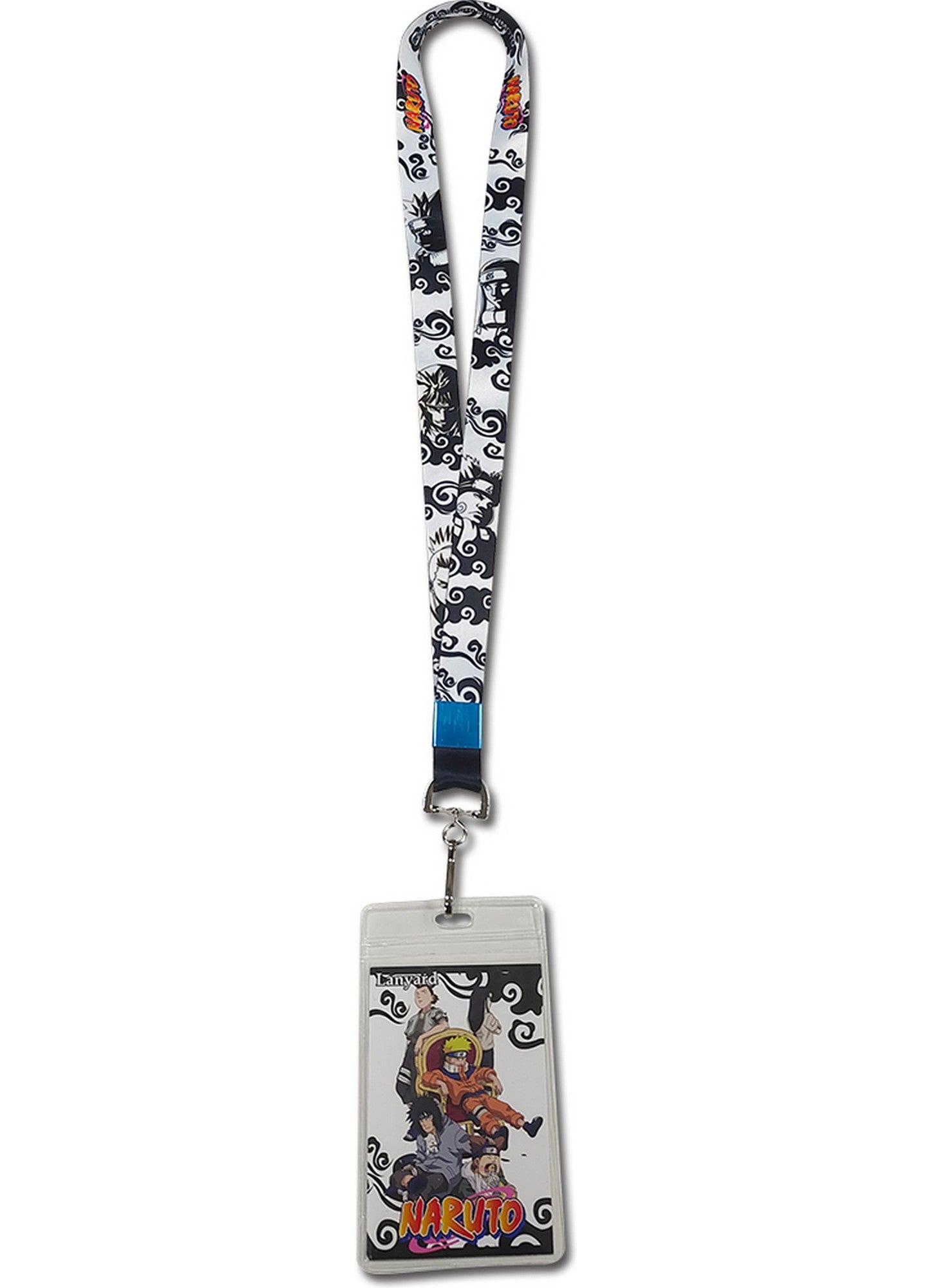 Naruto - Character Group Cloud Pattern Lanyard