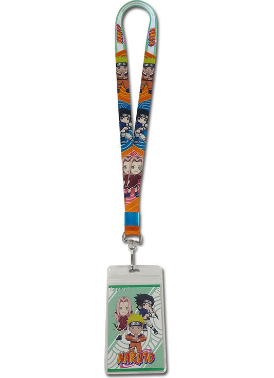 Naruto - Character Group SD Circle Lanyard
