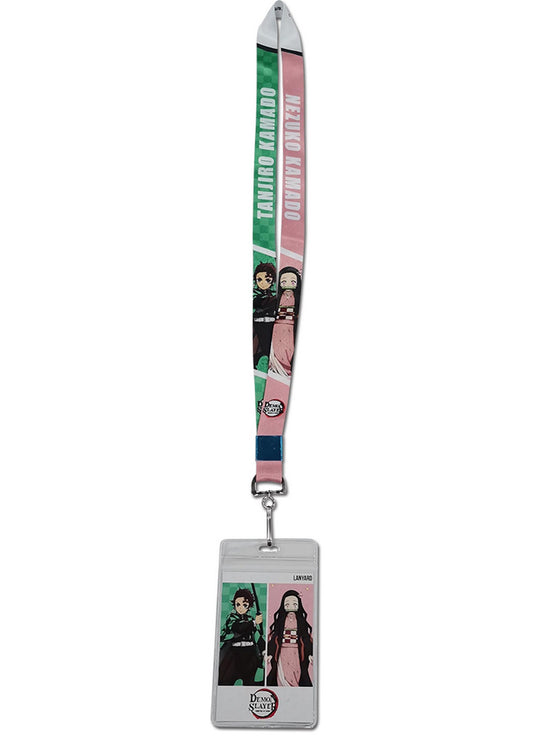 Demon Slayer - Tanjiro Kamado & Nezuko Kamado 01 Lanyard
