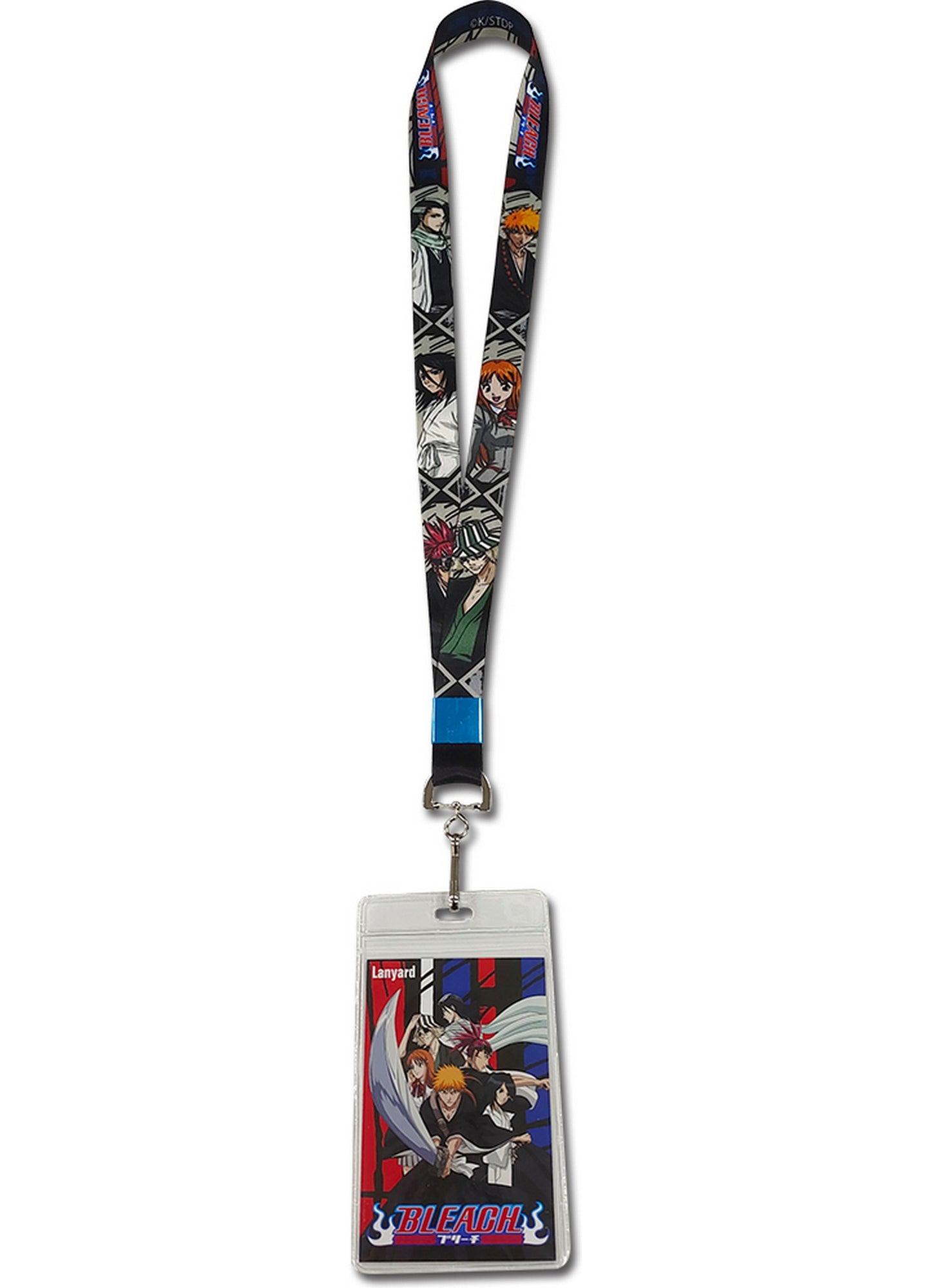 Bleach - Group Square Frame Lanyard