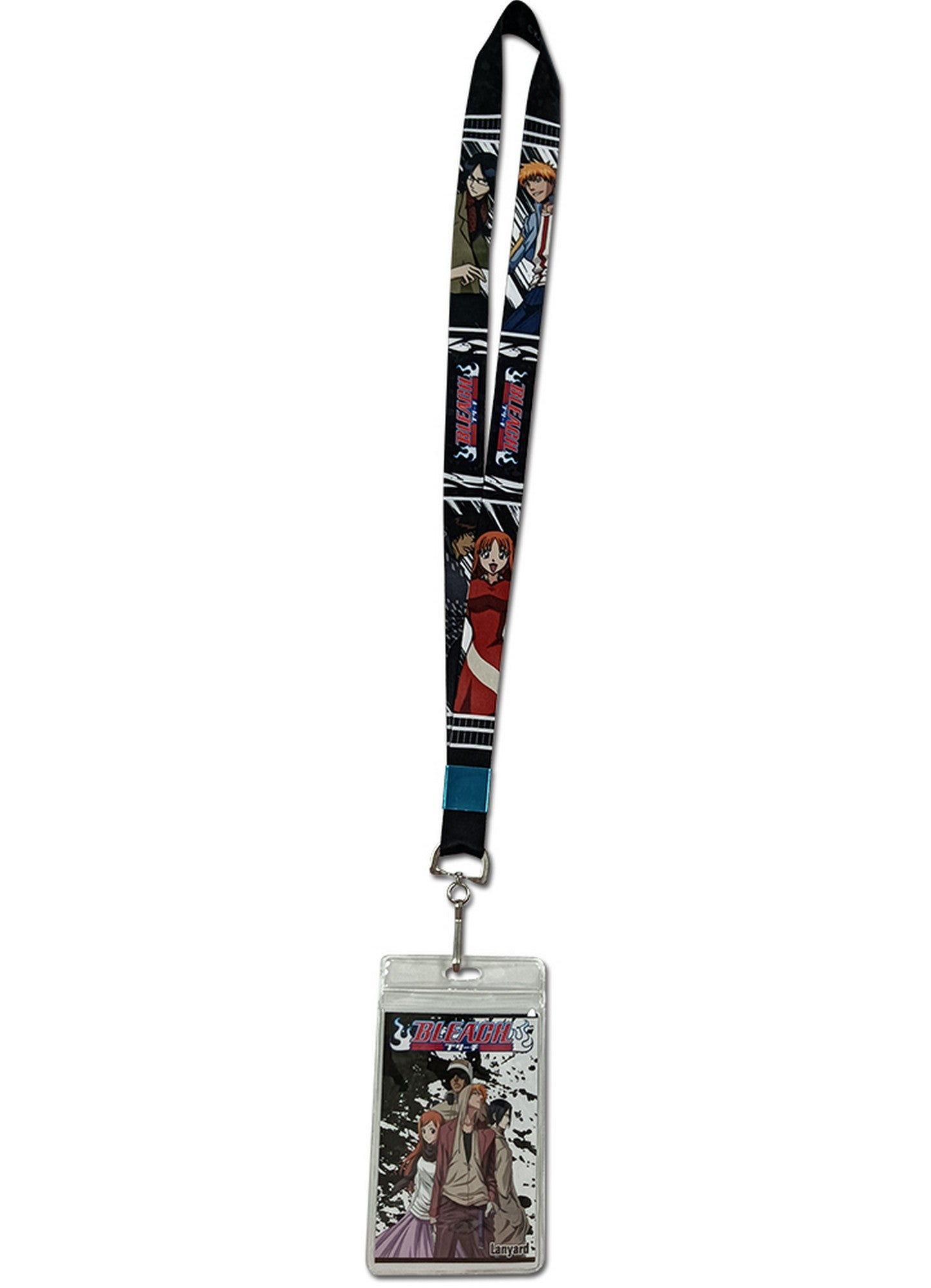 Bleach - Group Black & White Backround Lanyard