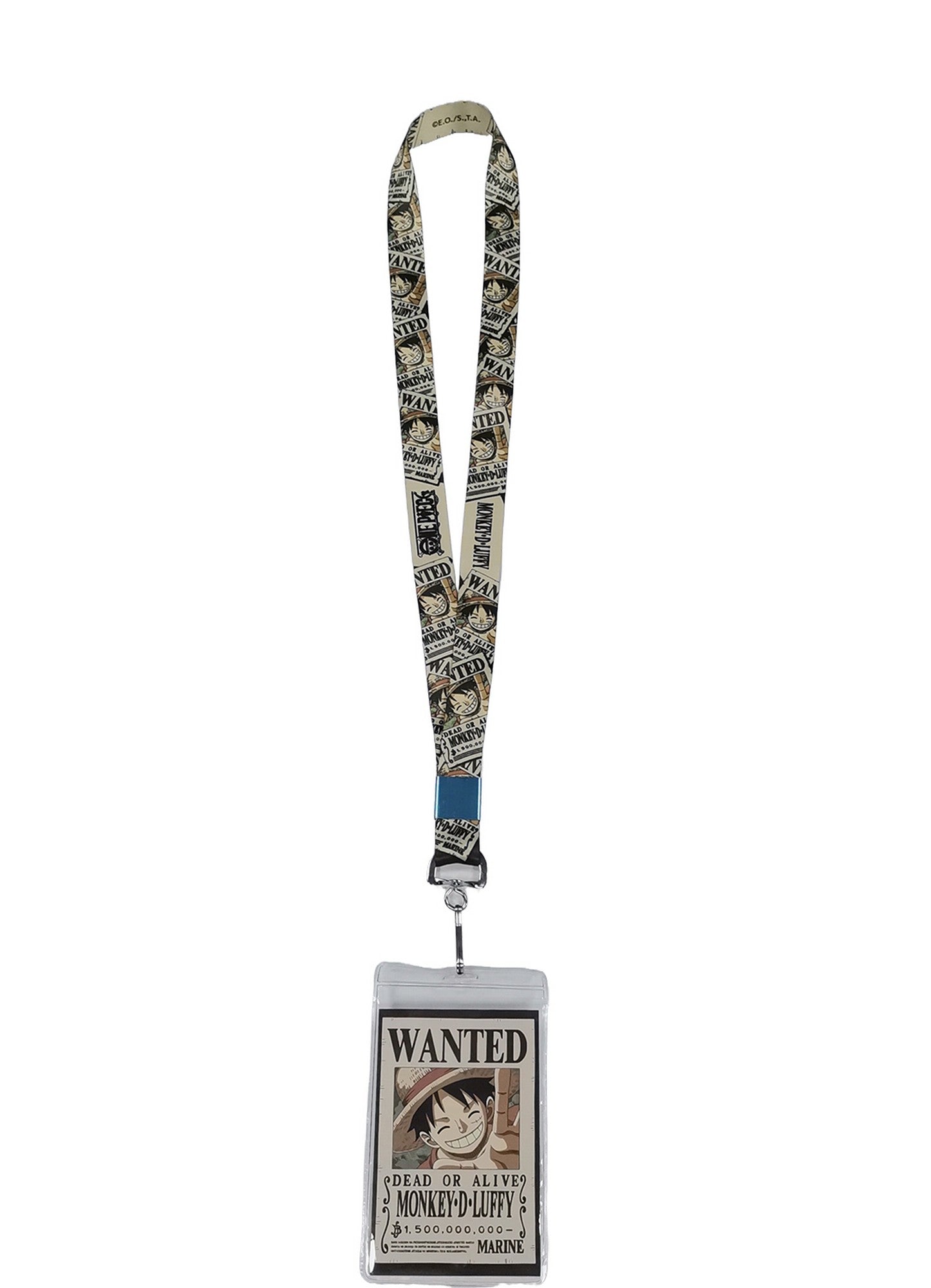 One Piece - Monkey D. Luffy Wanted Poster Style #1 Lanyard