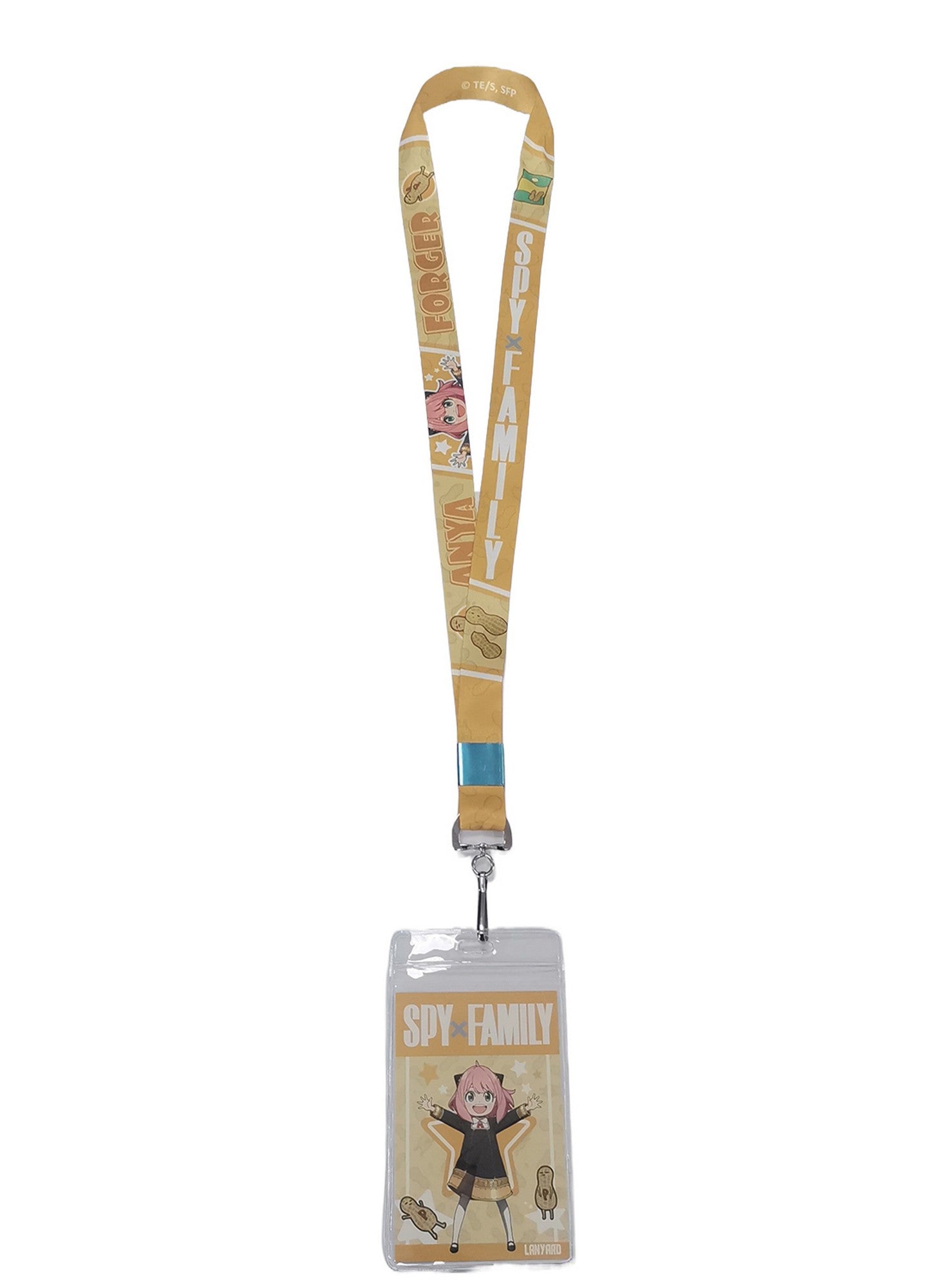 Spy X Family - Anya Forger Peanuts Background Lanyard