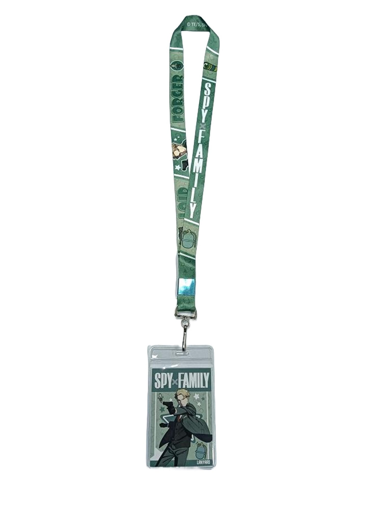 Spy X Family - Loid Forger Spy Weapon Background Lanyard