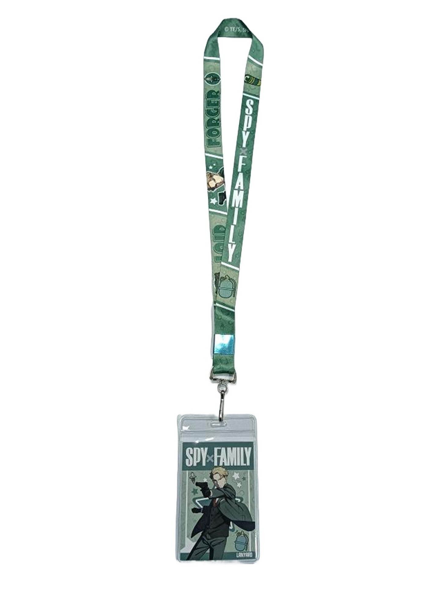 Spy X Family - Loid Forger Spy Weapon Background Lanyard