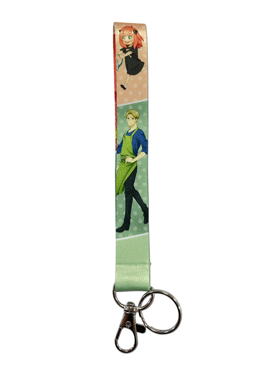 Spy X Family - Forger Family Clean Together Wristband Lanyard