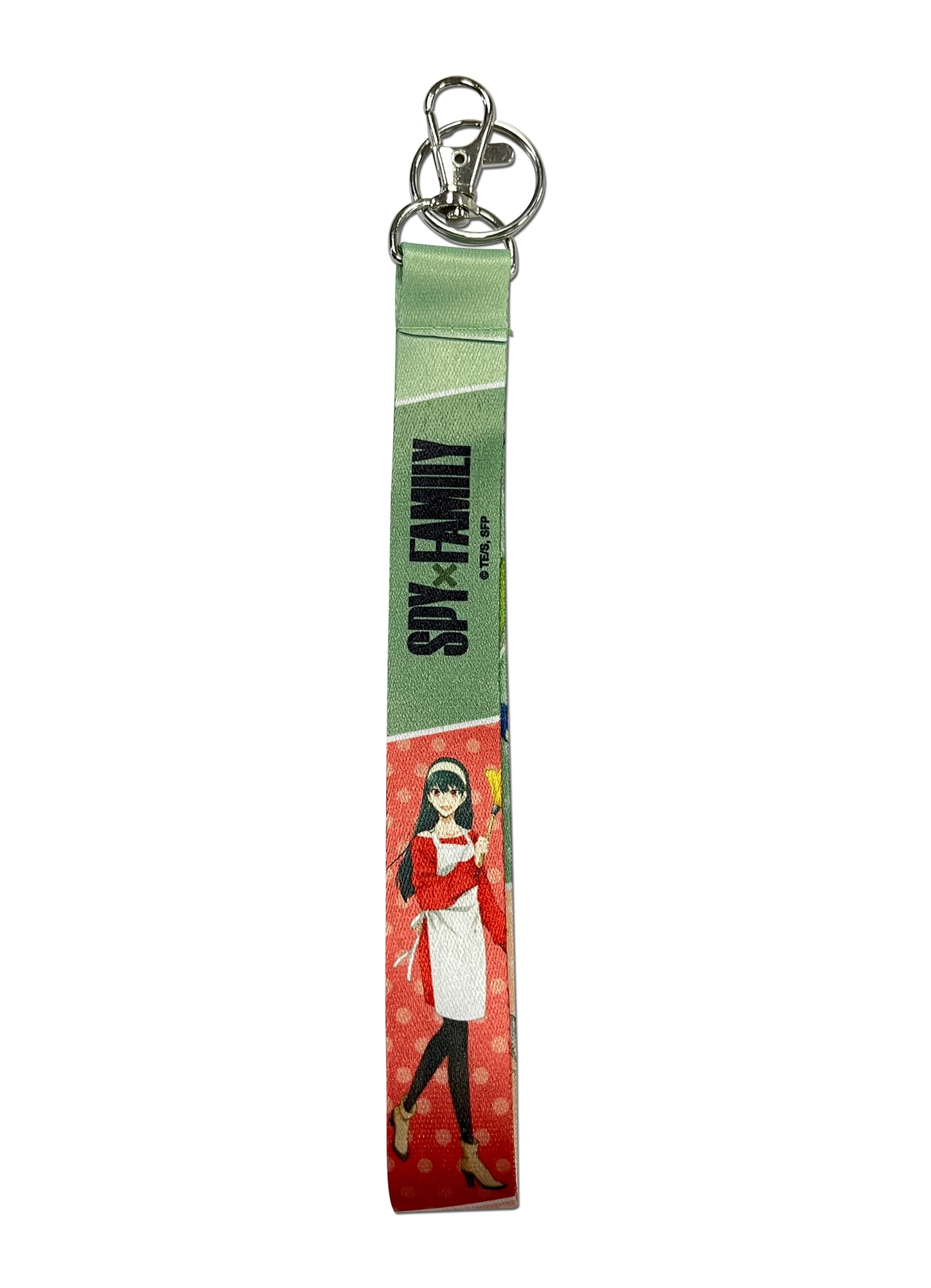 Spy X Family - Forger Family Clean Together Wristband Lanyard