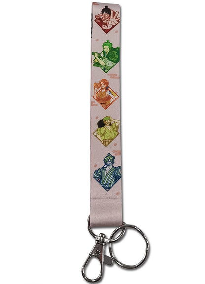One Piece - Wano Country Group Wristband Lanyard