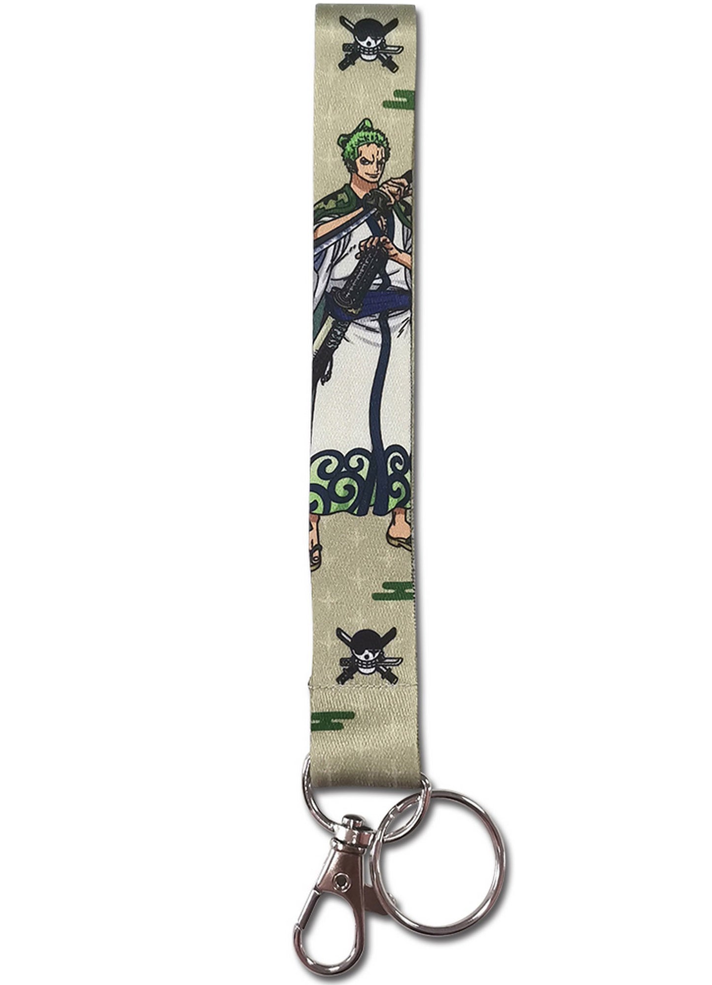 One Piece - Roronoa Zoro Wristband Lanyard