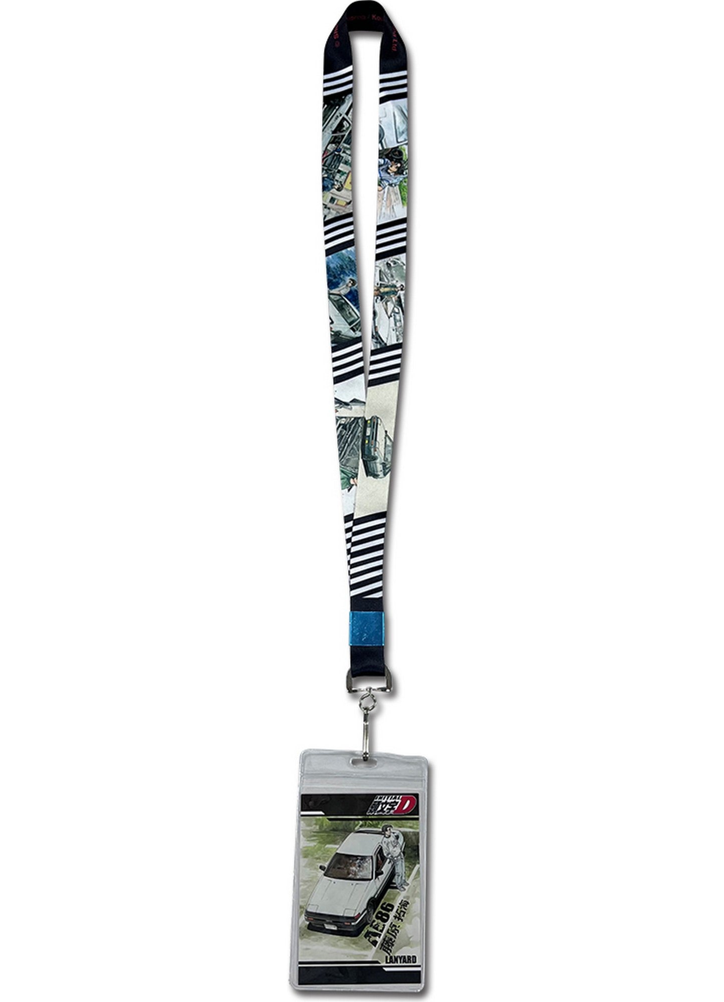 Initial D (Manga) - Takumi Fujiwara & AE86 Lanyard