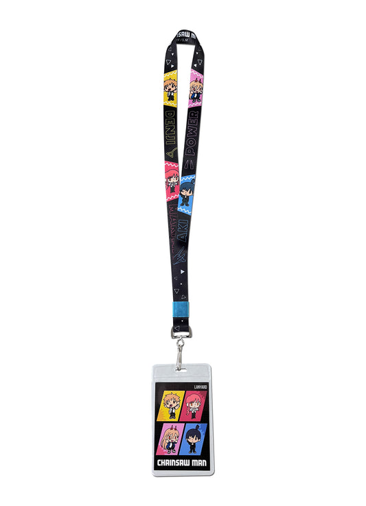 Chainsaw Man- SD Group Lanyard