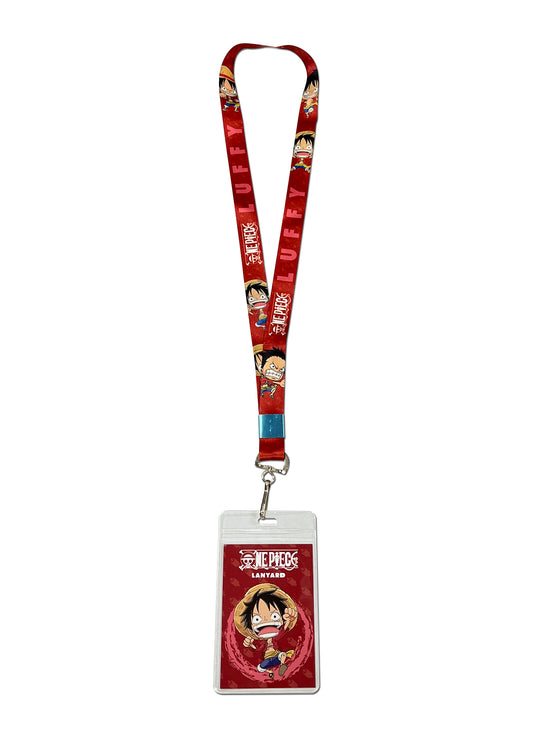 One Piece - SD Monkey D. Luffy Lanyard