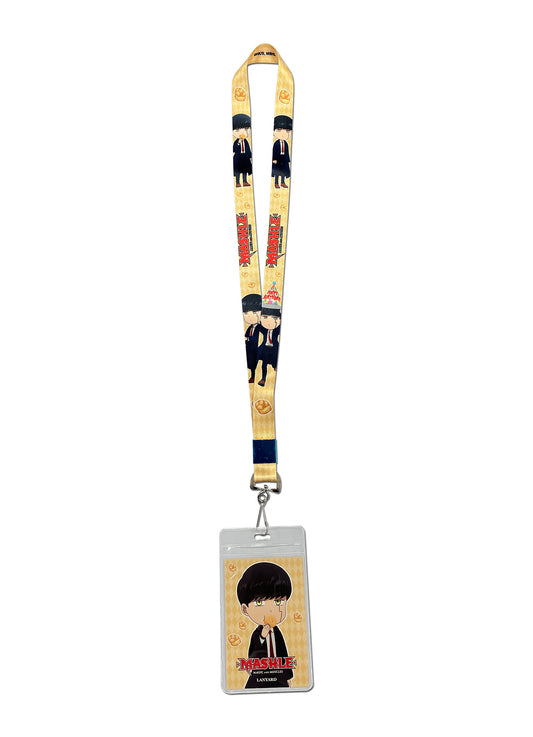 Mashle - SD Mash Burnedead Lanyard