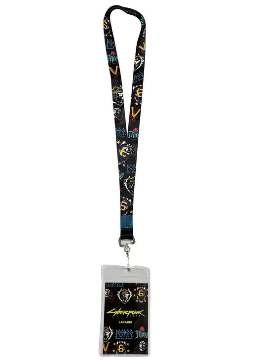 Cyberpunk 2077 - Gangs Icon Lanyard