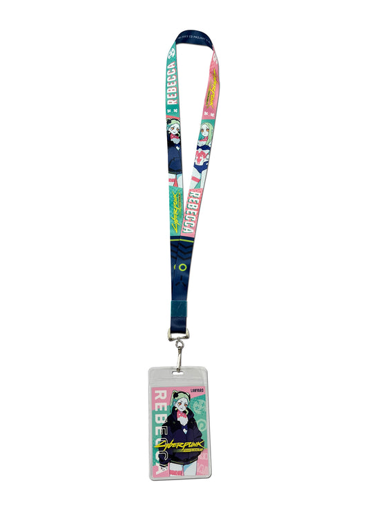 Cyberpunk Edgerunners - Rebecca Half Color Lanyard