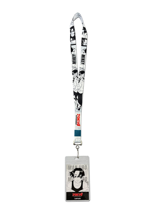 Tokyo Revengers - Black Hair Manjiro Sano (Mikey) 01 Lanyard