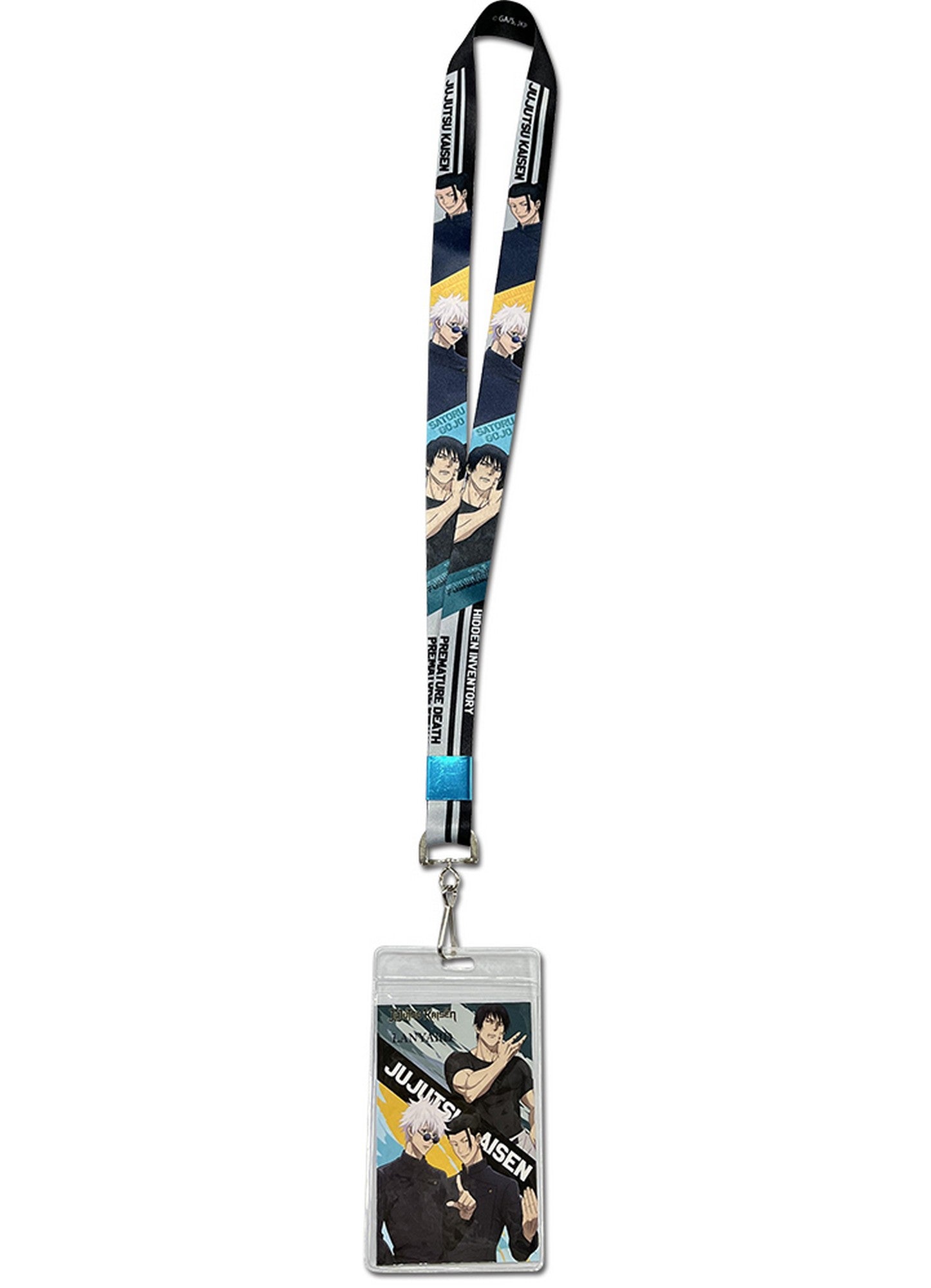 Jujutsu Kaisen S2 - Geto & Gojo & Toji Color With Name Art Lanyard