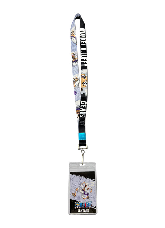 One Piece - Monkey D. Luffy Gear 5 With Eyes Art Lanyard