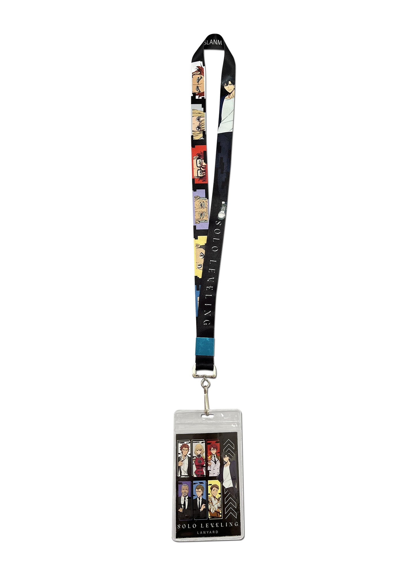 Solo Leveling - Sung Jinwoo With Other Character Eyes Art Style Lanyard