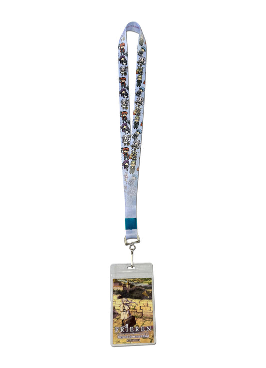 Frieren: Beyond Journey's End - Frieren With Other Character SD Art Style Lanyard