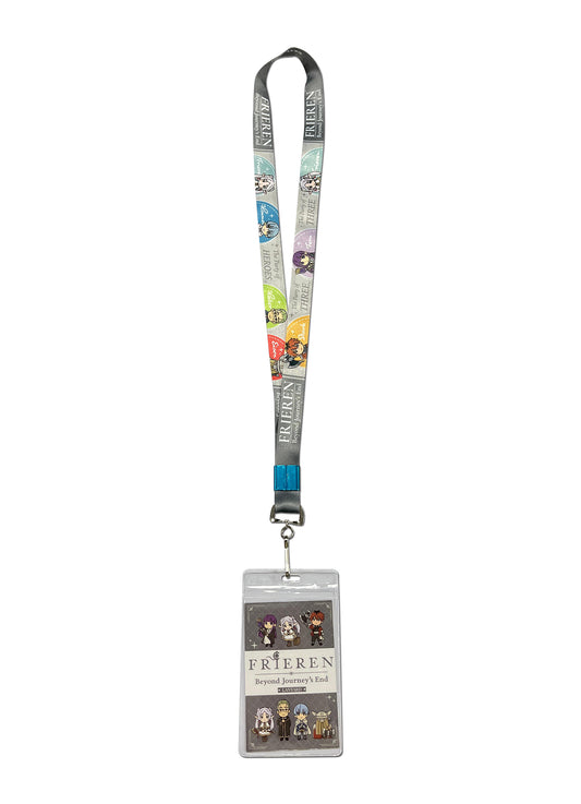 Frieren: Beyond Journey's End - Group SD Art Lanyard