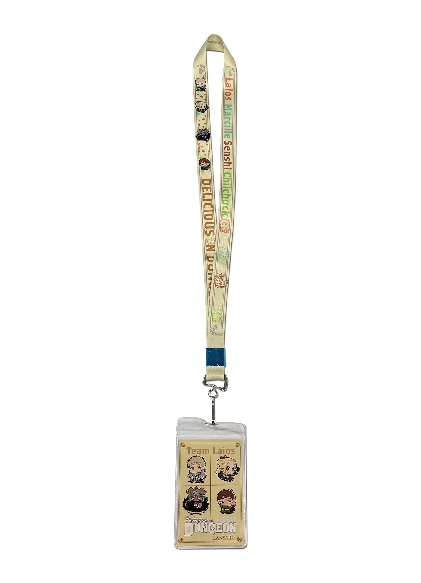 Delicious In Dungeon - Team Laios SD With Name Color Art Lanyard