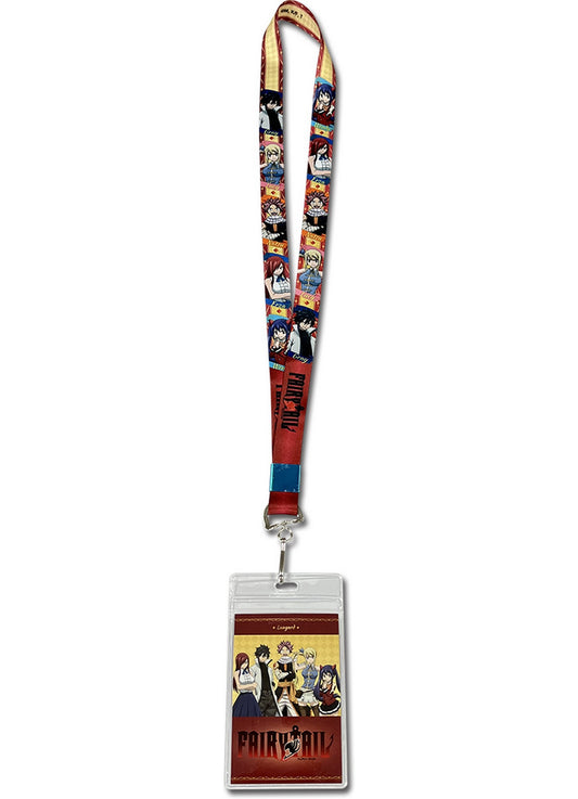 Fairy Tail S9 - Main Character Lanyard