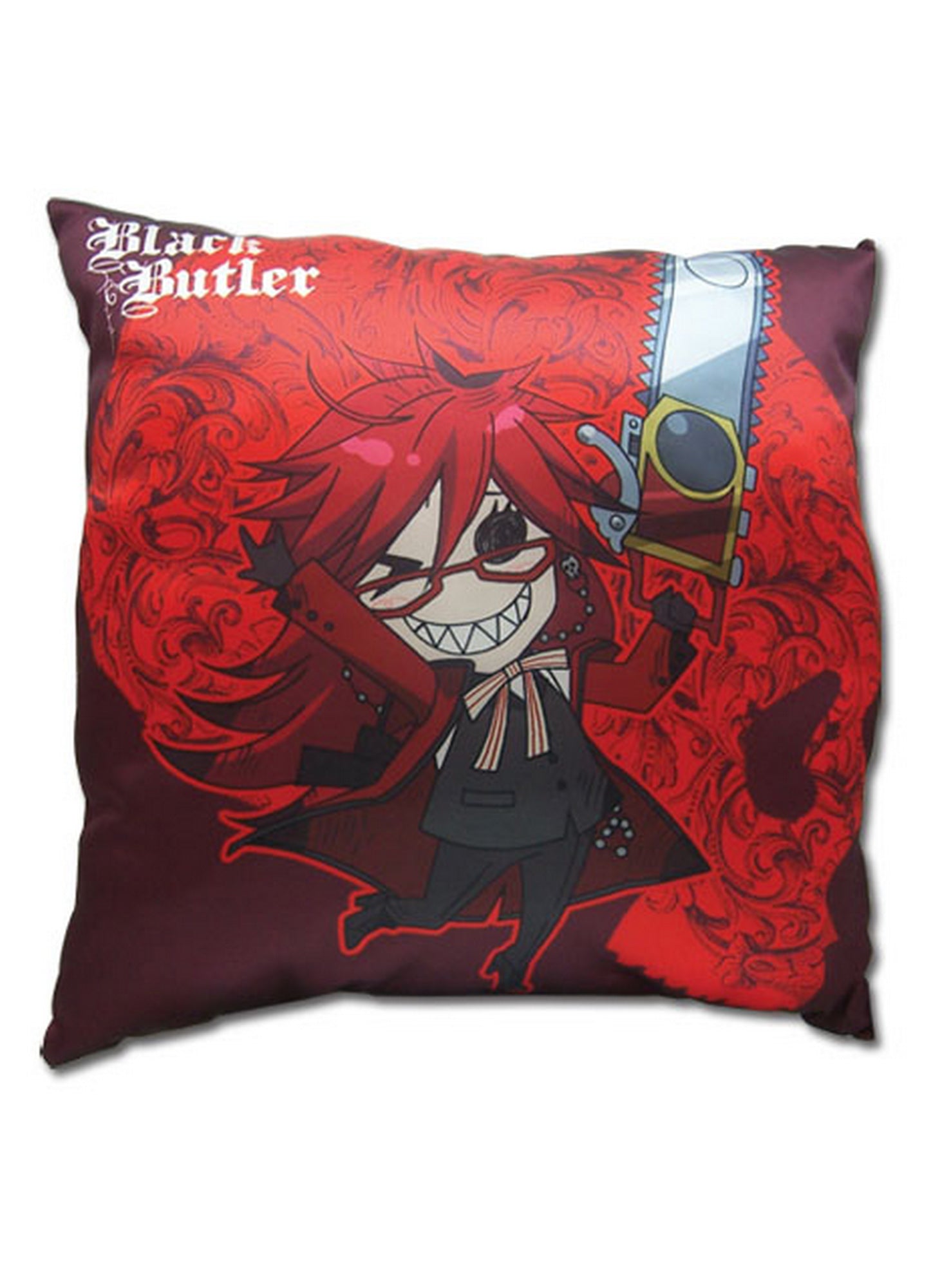 Black Butler - SD Grell Sutcliff Square Pillow
