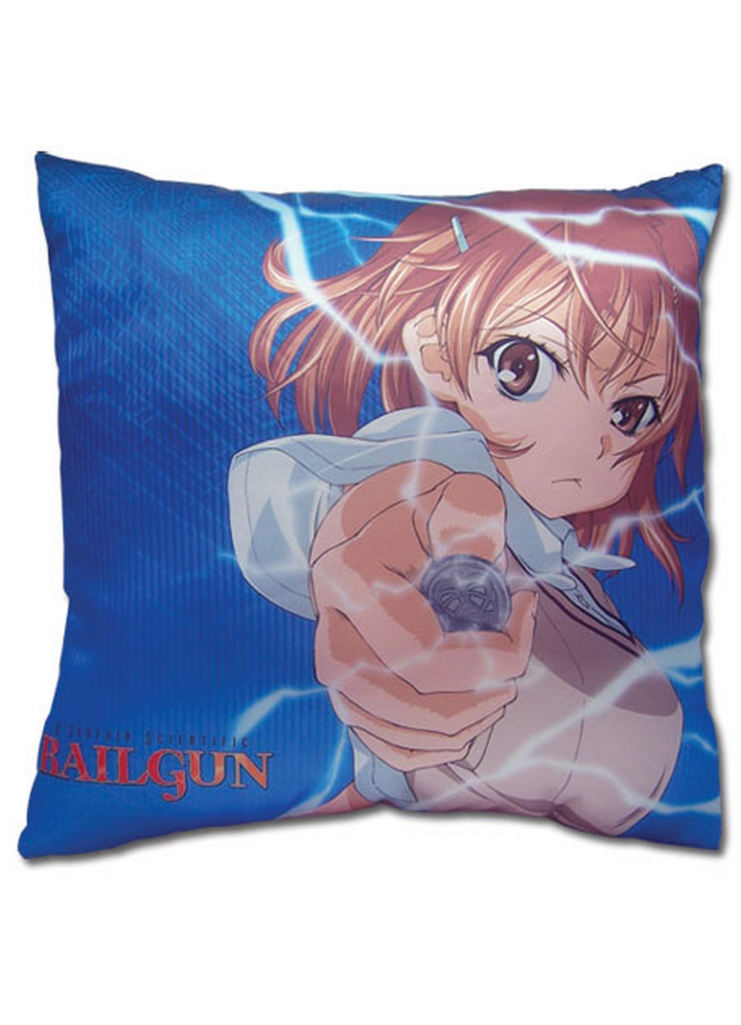 A Certain Scientific Railgun - Mikoto Misaka Square Pillow