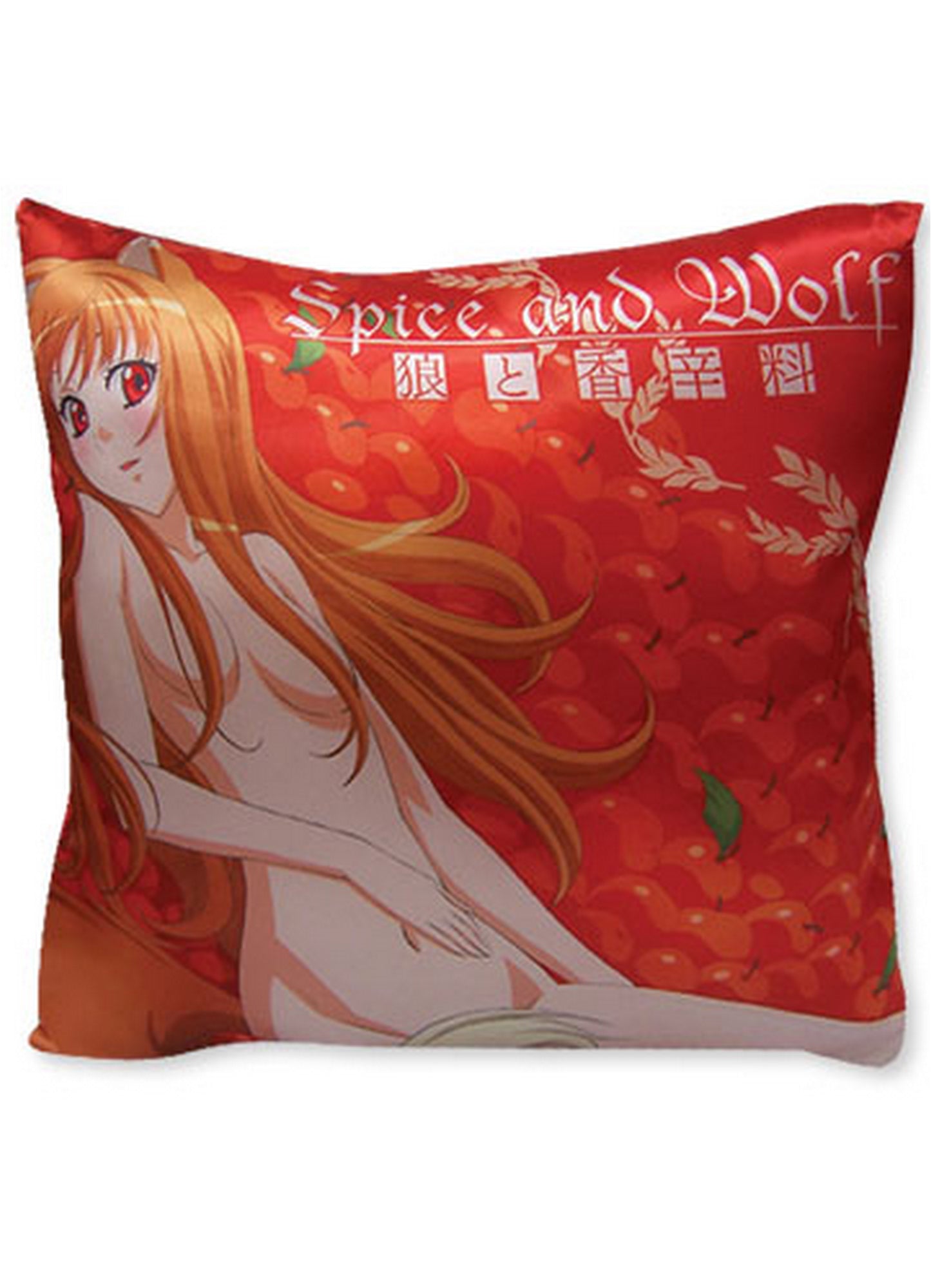 Spice And Wolf 2 - Holo With Apple Square Pillow