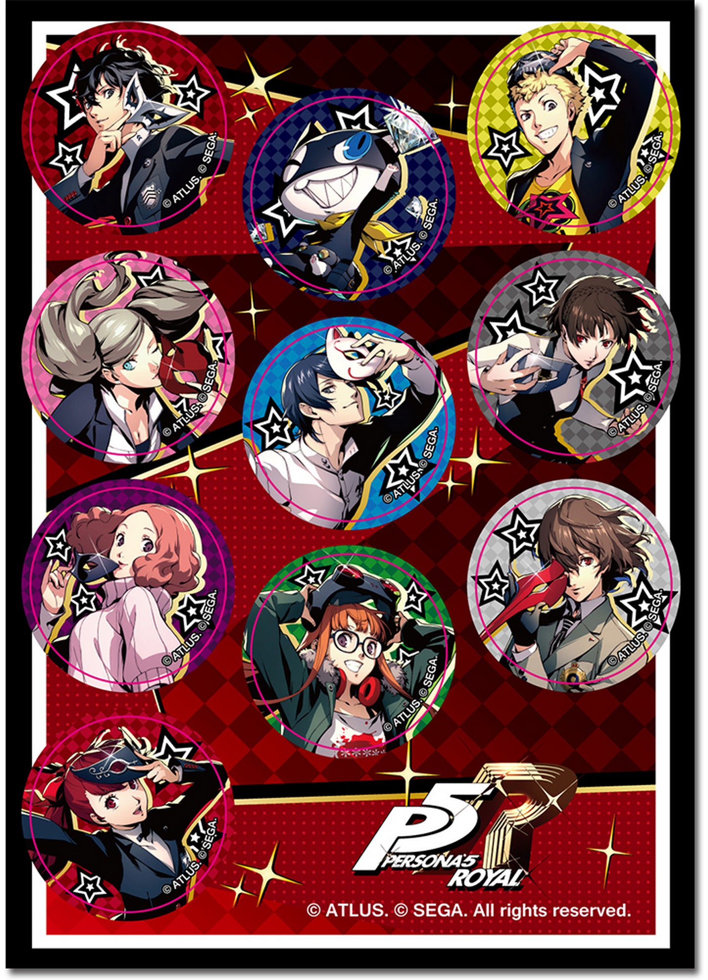Persona 5 Royal - Group #1 Die-Cut Sticker Set