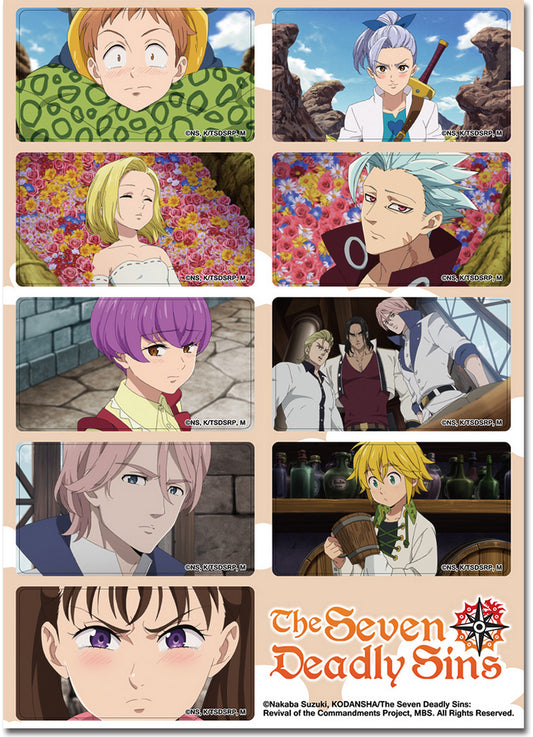 The Seven Deadly Sins S3 - Still #2 Sticker Set