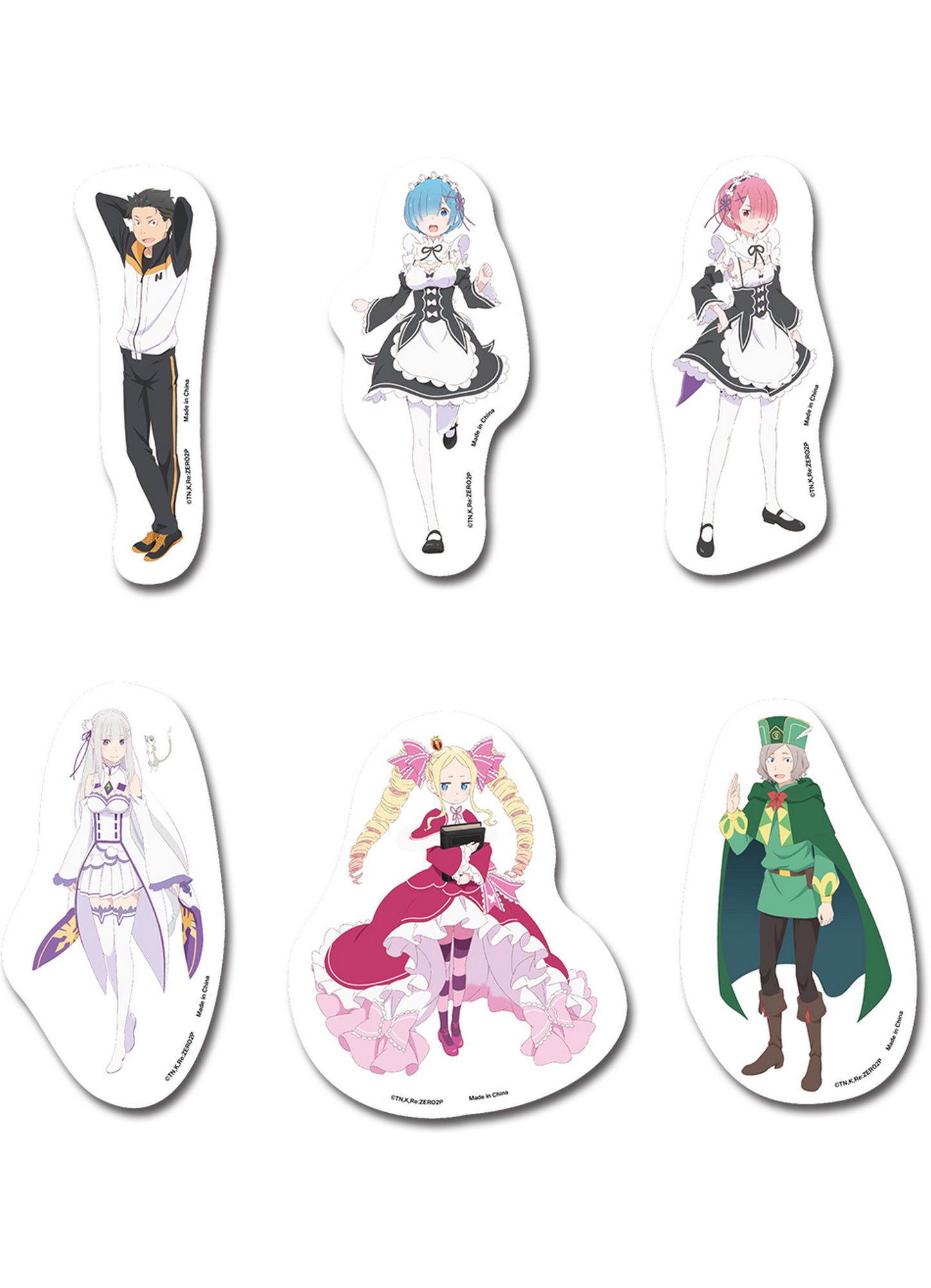 Re:Zero S2 - Group A Sticker Set