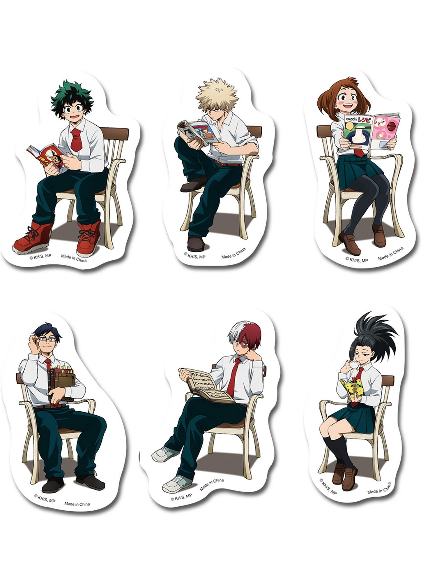 My Hero Academia S5 - Die-Cut Group C Sticker Set