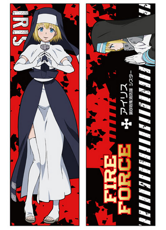 Fire Force - Iris Body Pillow 13.3"W x 43"H