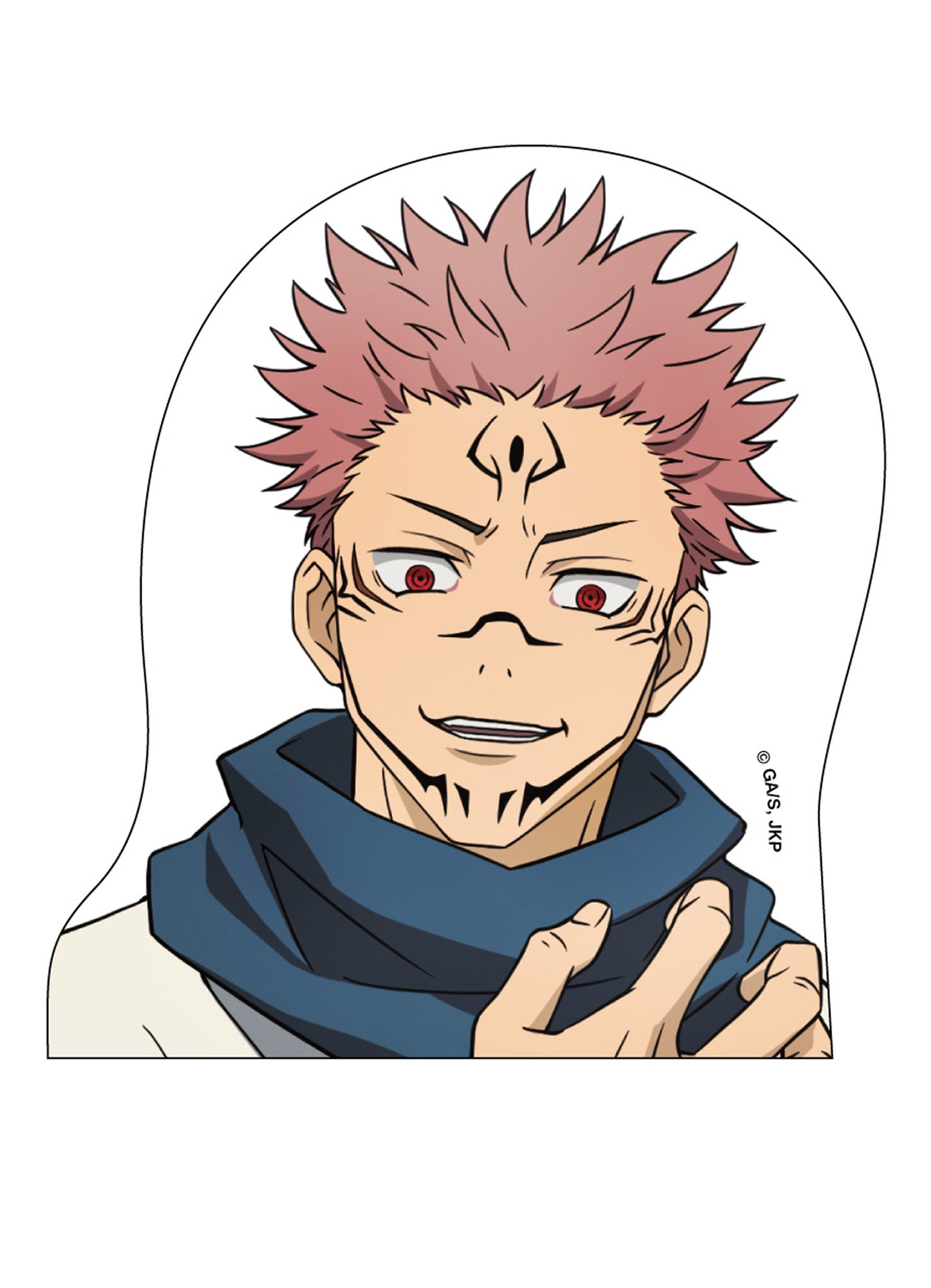 Jujutsu Kaisen - Yuji Itadori & Sukuna Car Window Sticker