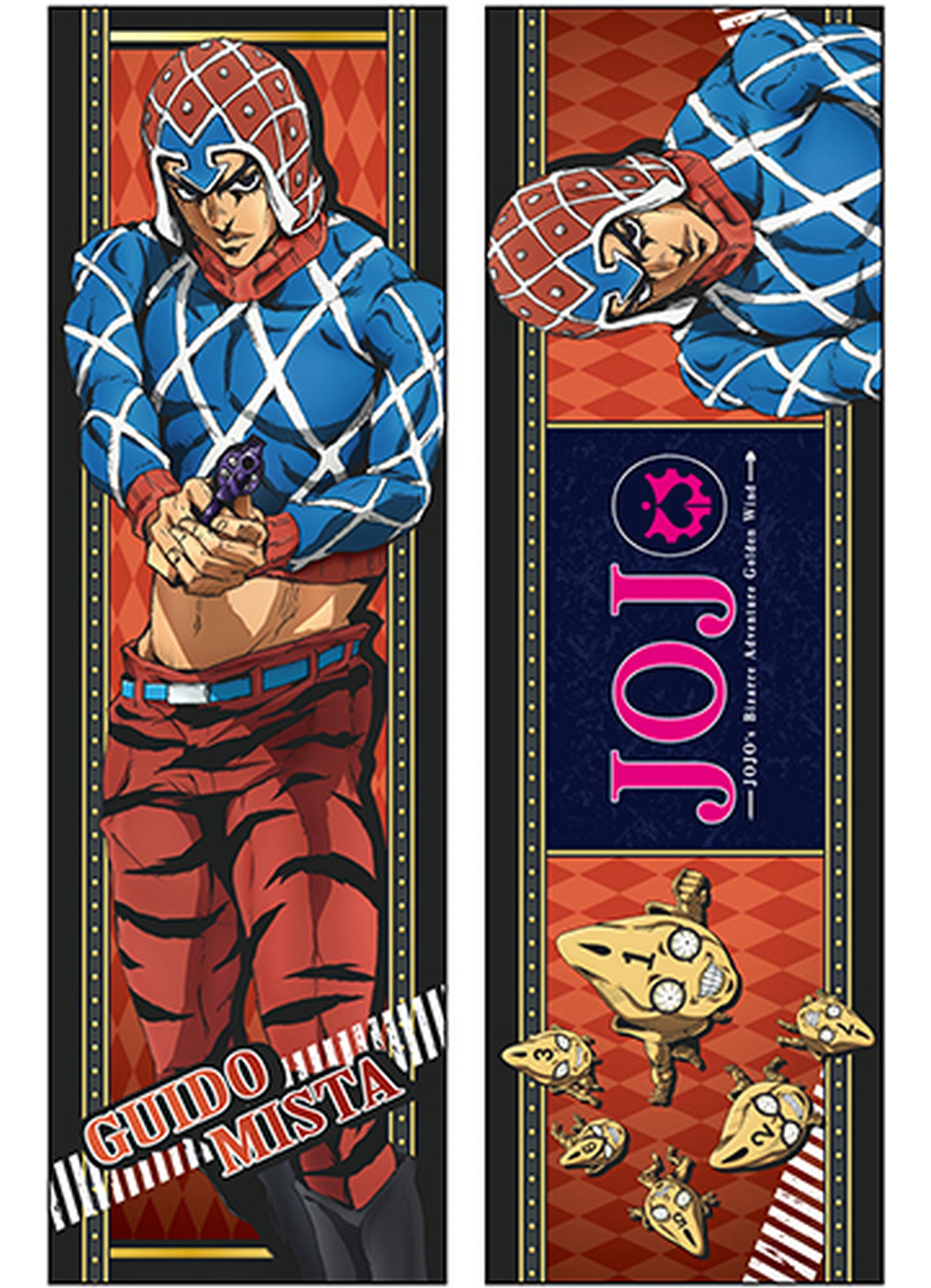 Jojos S4 - Guido Mista Body Pillow 13.3"W x 43"H