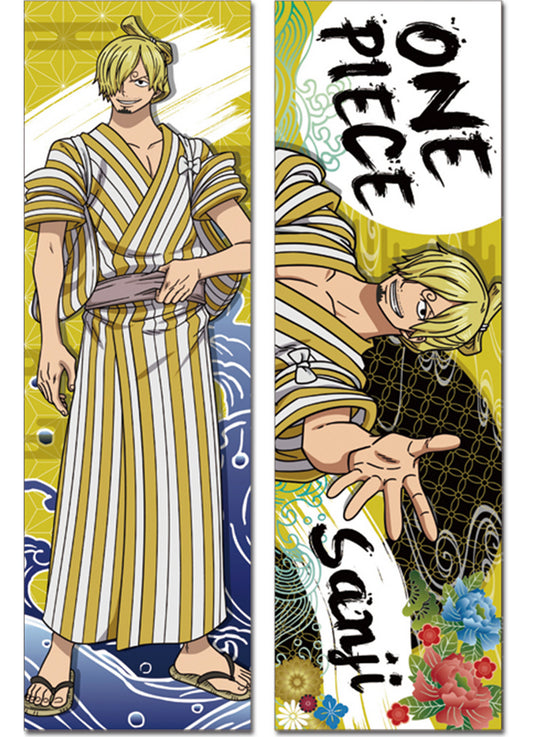 One Piece - Wano Country Arc Vinsmoke Sanji Body Pillow 13.3"W x 43"H