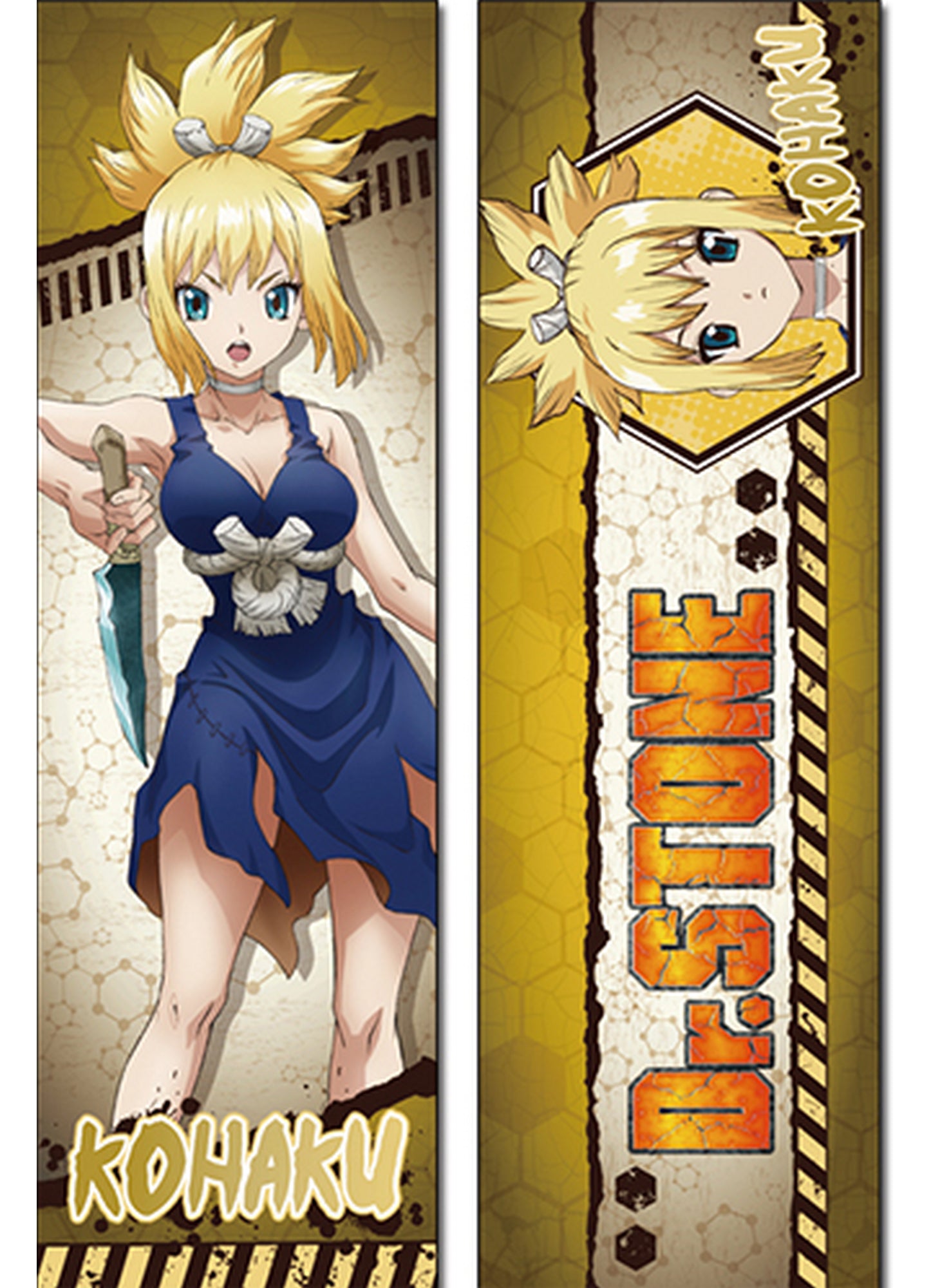 Dr. Stone - Kohaku Body Pillow 13.3"W x 43"H