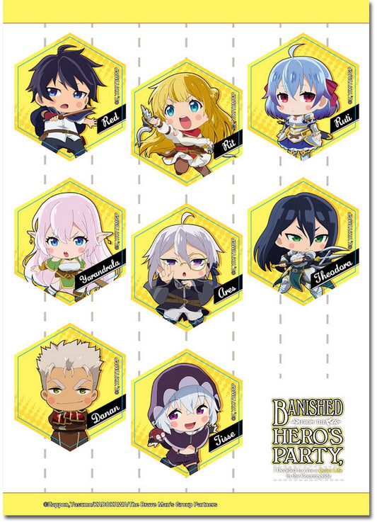 Banished From The Heros Party - SD Character Sticker Set