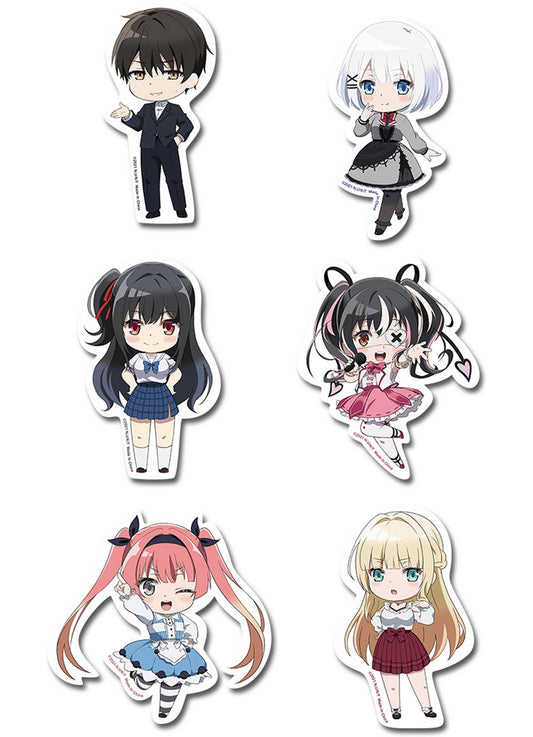 The Detective Is Already Dead - Group SD Die-Cut Sticker Set